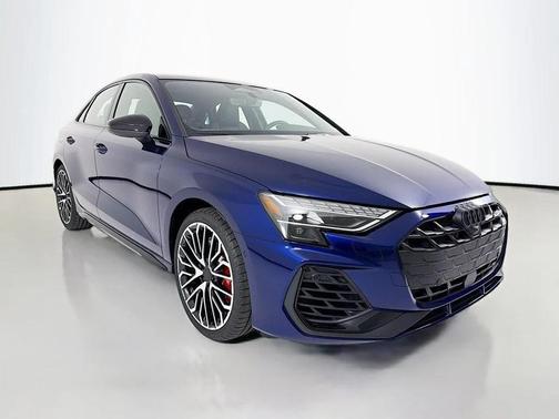 navarra blue metallic 2026 Audi S3 TFSI quattro S tronic