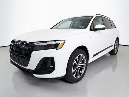 Carrara White 2026 Audi Q7 55 Premium