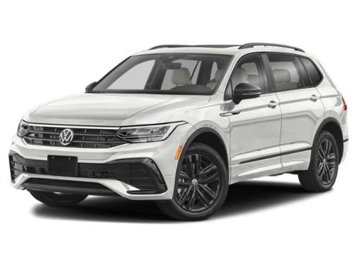 Opal White Pearl 2023 Volkswagen Tiguan 2.0T SE R-Line Black 4MOTION