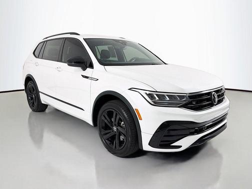 Opal White Pearl 2023 Volkswagen Tiguan 2.0T SE R-Line Black 4MOTION