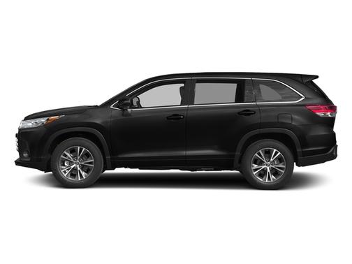 Midnight Black Metallic 2018 Toyota Highlander LE Plus