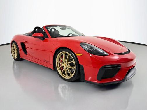 Guards Red 2020 Porsche 718 Spyder Roadster