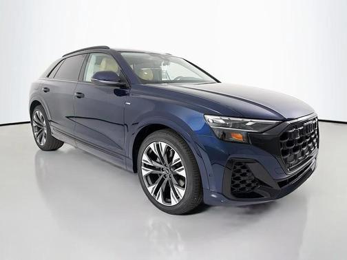 Waitomo Blue Metallic 2026 Audi Q8 55 Premium Plus