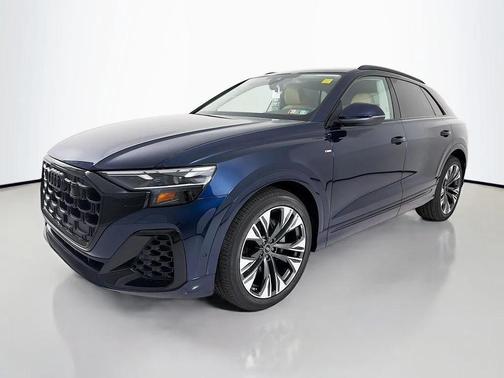 Waitomo Blue Metallic 2026 Audi Q8 55 Premium Plus