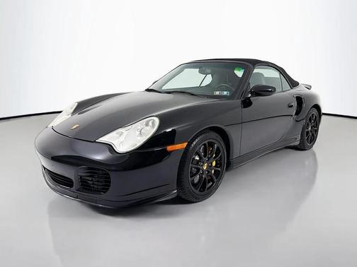Black 2005 Porsche 911 Turbo S