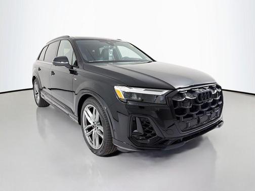 Mythos Black Metallic 2026 Audi Q7 55 Prestige