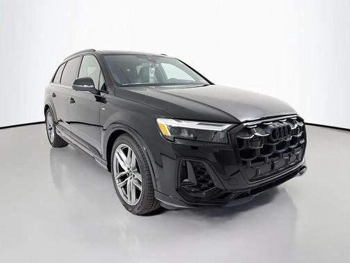 Mythos Black Metallic 2026 Audi Q7 55 Prestige