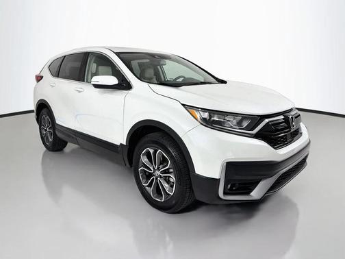 Platinum White Pearl 2021 Honda CR-V AWD EX-L