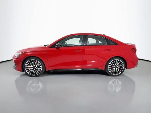 progressive red metallic 2026 Audi S3 TFSI quattro S tronic