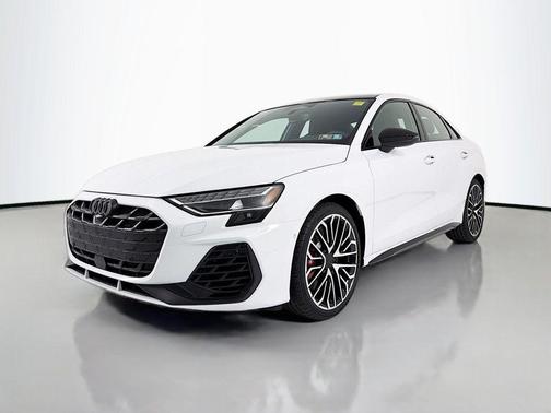 Glacier White Metallic 2026 Audi S3 TFSI quattro S tronic