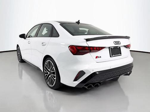 Glacier White Metallic 2026 Audi S3 TFSI quattro S tronic