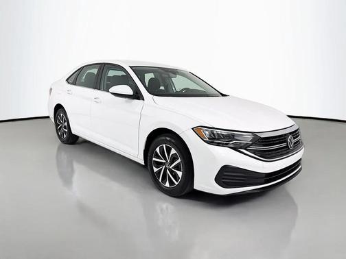 Pure White 2024 Volkswagen Jetta 1.5T S