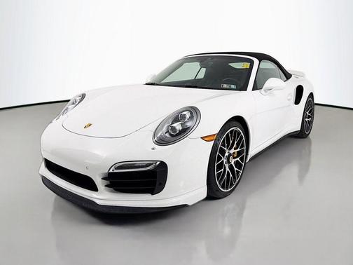 White 2014 Porsche 911 Turbo S