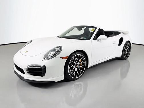White 2014 Porsche 911 Turbo S
