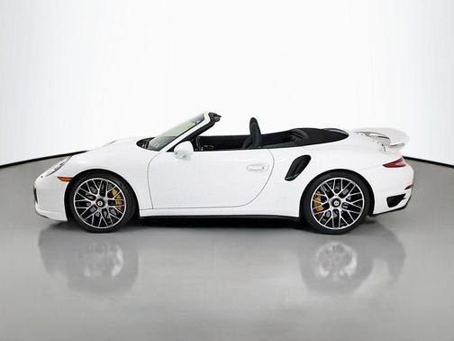 White 2014 Porsche 911 Turbo S