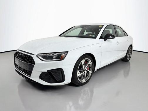 Glacier White Metallic 2023 Audi A4 45 S line Premium Plus