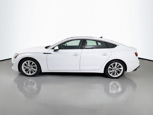 Glacier White Metallic 2023 Audi A5 Sportback Premium