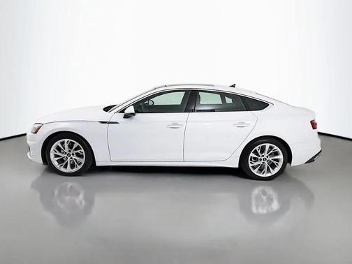Glacier White Metallic 2023 Audi A5 Sportback Premium