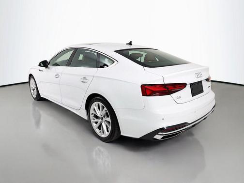 Glacier White Metallic 2023 Audi A5 Sportback Premium