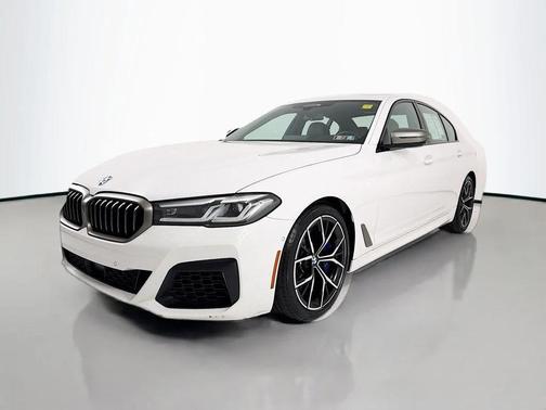 Alpine White 2021 BMW M550 i Xdrive