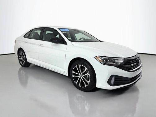Pure White 2023 Volkswagen Jetta 1.5T Sport