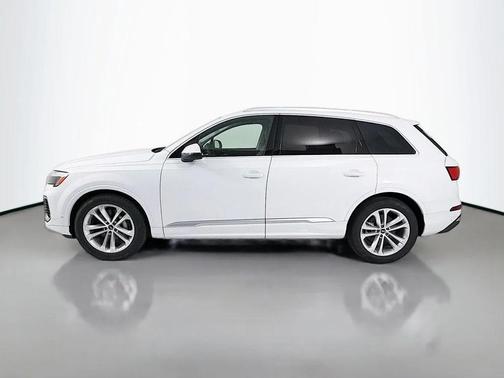 Glacier White Metallic 2026 Audi Q7 55 Premium Plus