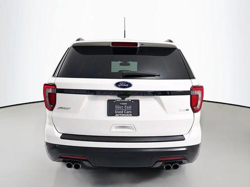 White Platinum Metallic Tri-Coat 2019 Ford Explorer Sport