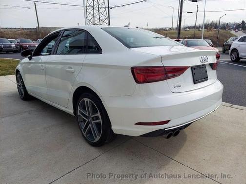 Ibis White 2018 Audi A3 Premium