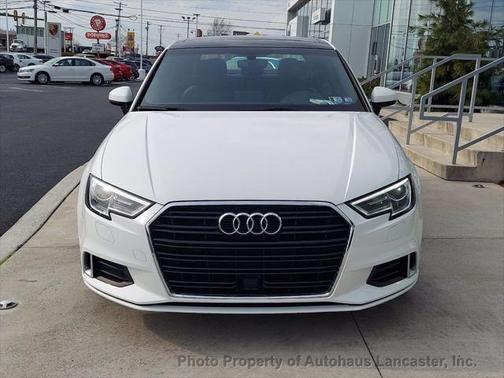 Ibis White 2018 Audi A3 Premium
