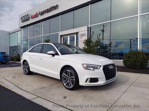 Ibis White 2018 Audi A3 Premium