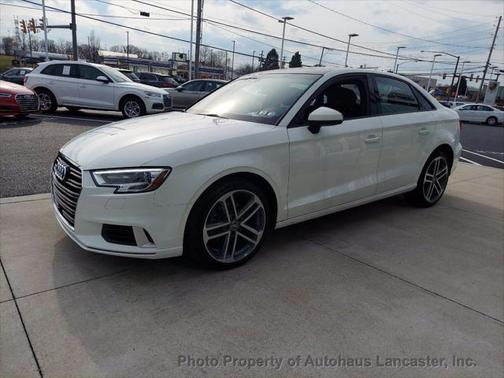 Ibis White 2018 Audi A3 Premium