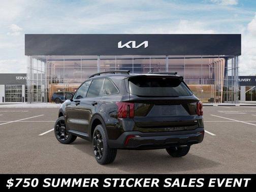 Ebony Black 2026 Kia Sorento X-Line SX Prestige