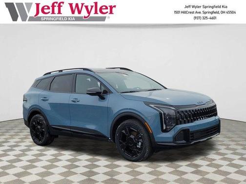 Heritage Blue 2026 Kia Sportage Hybrid X-Line SUV