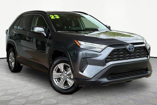 Magnetic Gray Metallic 2023 Toyota RAV4 Hybrid XLE