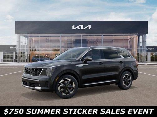Gray 2026 Kia Sorento Hybrid EX