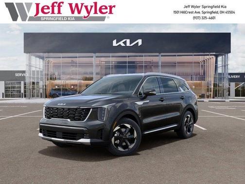 Gray 2026 Kia Sorento Hybrid EX