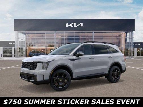 Wolf Gray 2026 Kia Sorento X-Line EX