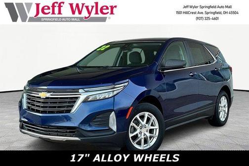 Blue Glow Metallic 2022 Chevrolet Equinox 1LT SUV