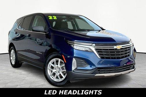 Blue Glow Metallic 2022 Chevrolet Equinox 1LT