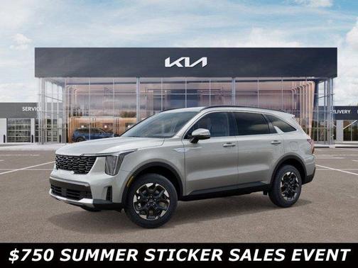 Ivory Silver 2026 Kia Sorento S