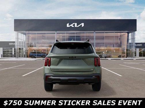 Jungle Green 2026 Kia Sorento X-Line SX Prestige