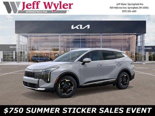 Wolf Gray 2026 Kia Sportage Hybrid EX
