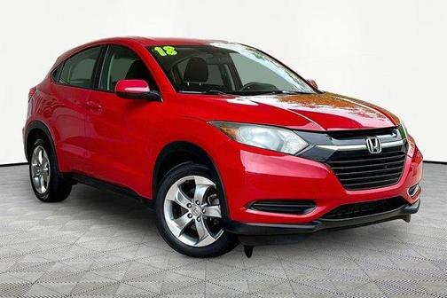 Red 2018 Honda HR-V LX