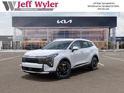 Snow White Pearl 2026 Kia Sportage Hybrid EX