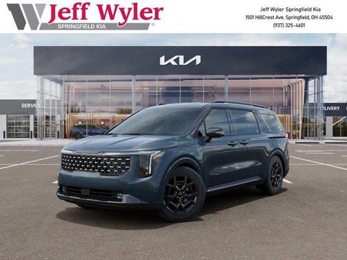 Blue 2026 Kia Carnival Hybrid SX Prestige