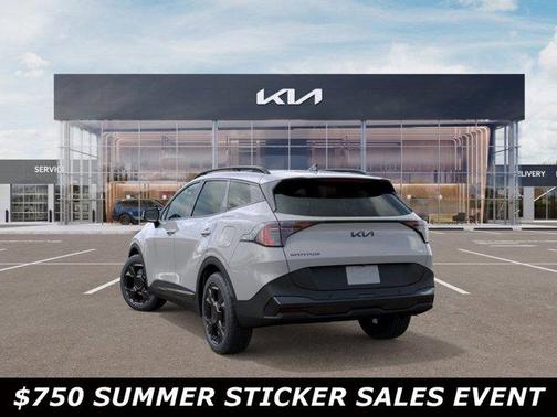 Wolf Gray 2026 Kia Sportage X-Line