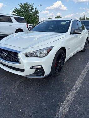 Majestic White 2020 INFINITI Q50 400