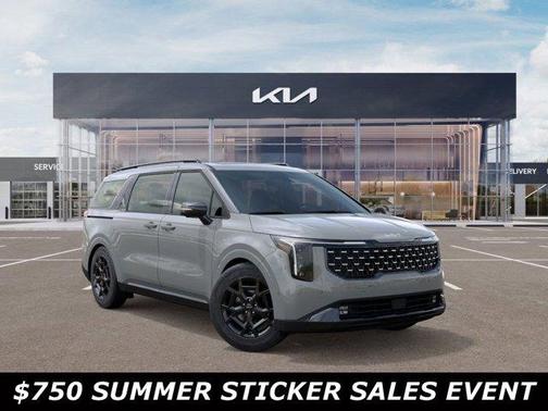 Ceramic Silver 2026 Kia Carnival SX Prestige