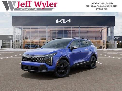 Blue 2026 Kia Sportage X-Line SUV