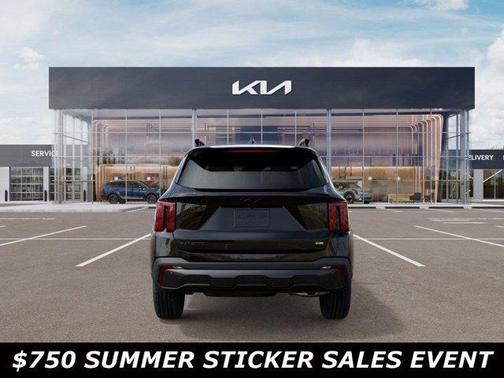 Ebony Black 2026 Kia Sorento X-Line SX